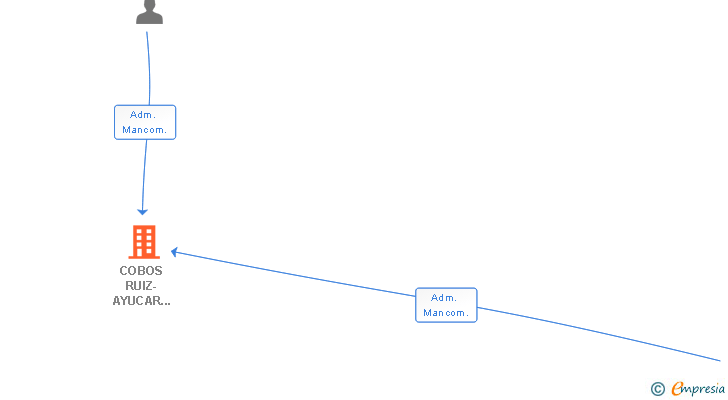 Vinculaciones societarias de COBOS RUIZ-AYUCAR SCIV