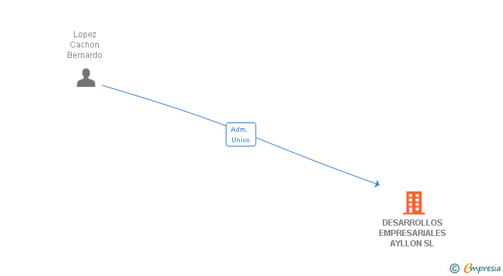 Vinculaciones societarias de DESARROLLOS EMPRESARIALES AYLLON SL