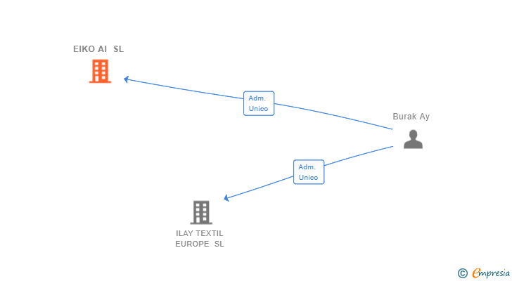Vinculaciones societarias de EIKO AI SL