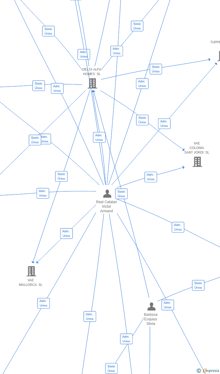 Vinculaciones societarias de VAE MALAGA 1 SL