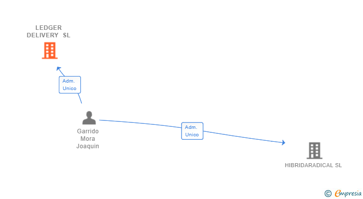Vinculaciones societarias de LEDGER DELIVERY SL