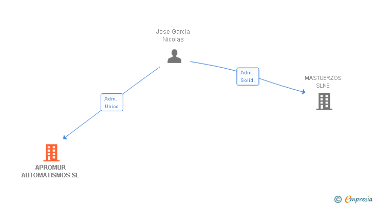 Vinculaciones societarias de APROMUR AUTOMATISMOS SL