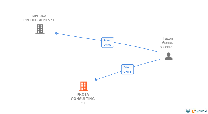 Vinculaciones societarias de PROTA CONSULTING SL