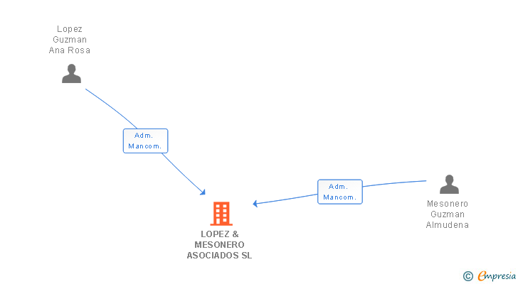 Vinculaciones societarias de LOPEZ & MESONERO ASOCIADOS SL
