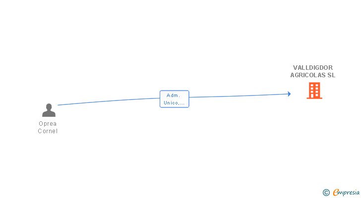 Vinculaciones societarias de VALLDIGDOR AGRICOLAS SL