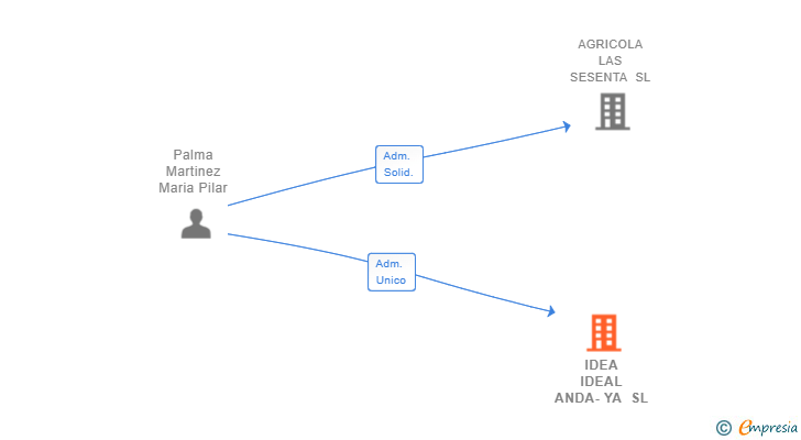Vinculaciones societarias de IDEA IDEAL ANDA-YA SL