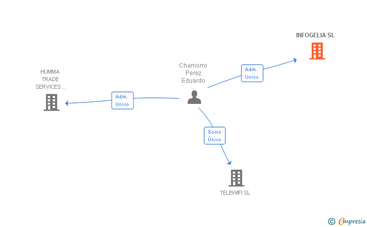 Vinculaciones societarias de INFOGELIA SL