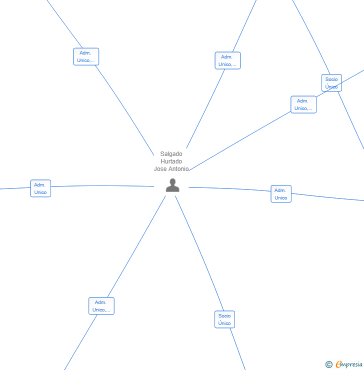 Vinculaciones societarias de PROYECTOS E INVERSIONES CLASAL SL