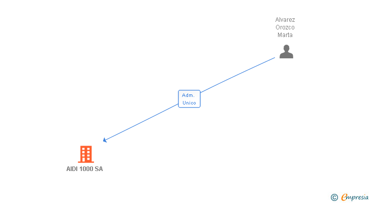 Vinculaciones societarias de AIDI 1000 SA