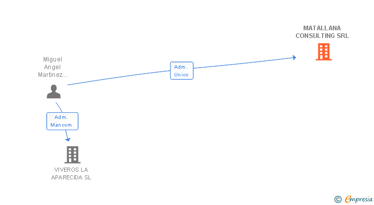 Vinculaciones societarias de MATALLANA CONSULTING SRL