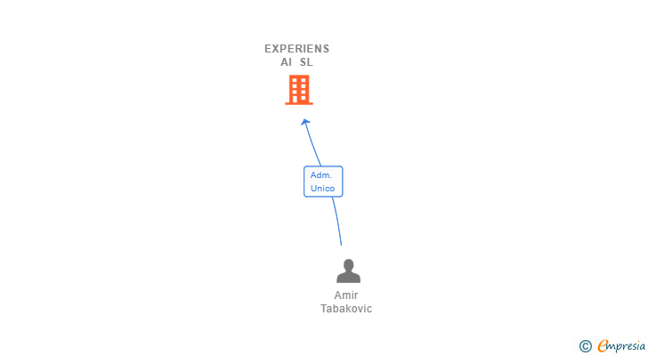 Vinculaciones societarias de EXPERIENS AI SL