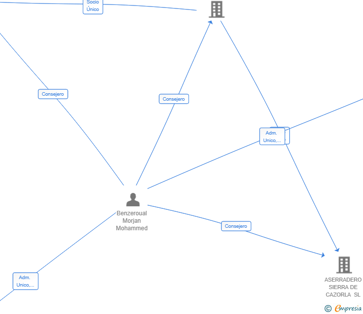 Vinculaciones societarias de KADIA GESTION Y SERVICIOS SL