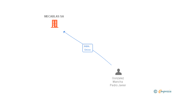 Vinculaciones societarias de MECABLAS SL