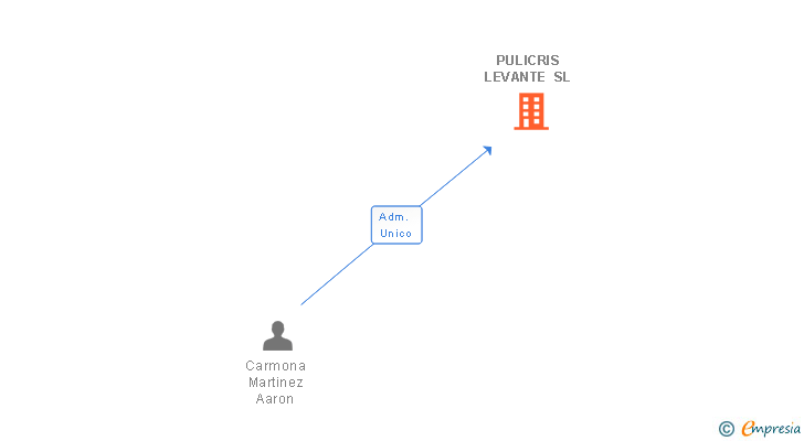Vinculaciones societarias de PULICRIS LEVANTE SL