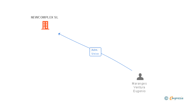 Vinculaciones societarias de NEWCOMPLEX SL
