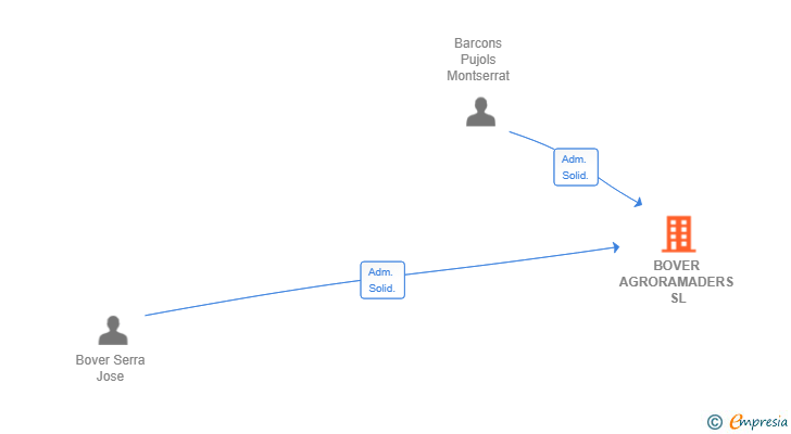 Vinculaciones societarias de BOVER AGRORAMADERS SL