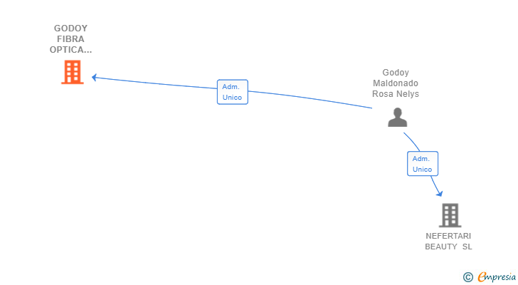 Vinculaciones societarias de GODOY FIBRA OPTICA FTTH SL