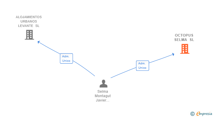 Vinculaciones societarias de OCTOPUS SELMA SL