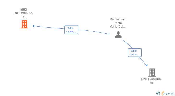 Vinculaciones societarias de MIIO NETWORKS SL