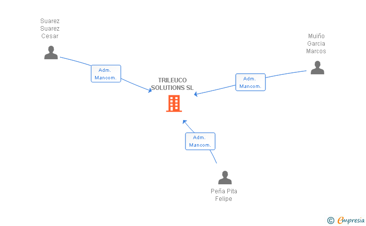 Vinculaciones societarias de TRILEUCO SOLUTIONS SL