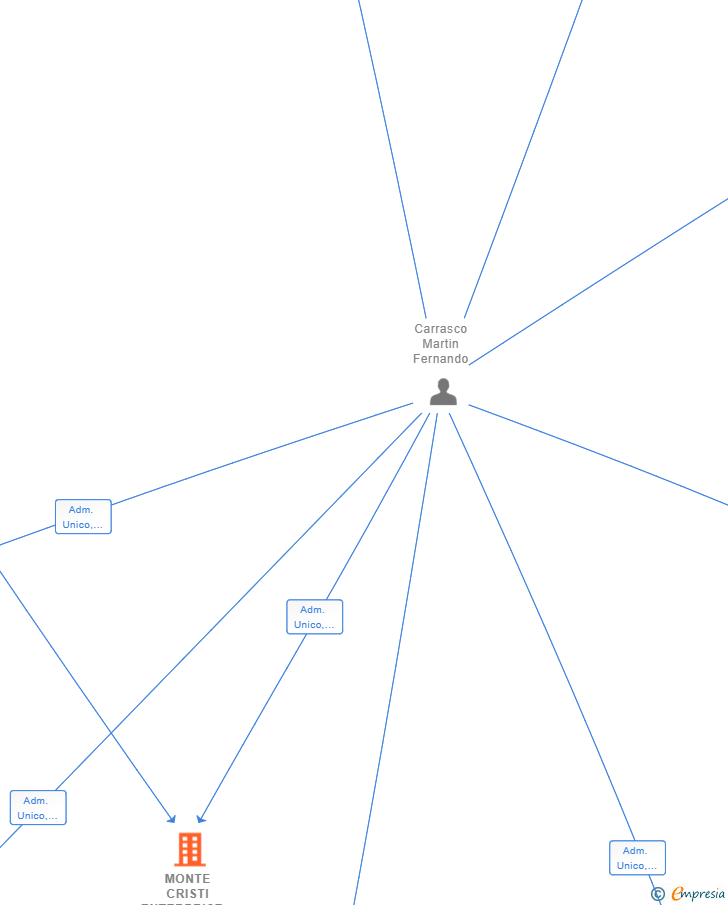 Vinculaciones societarias de MONTE CRISTI ENTERPRISE SL