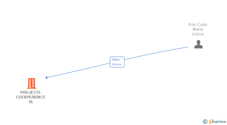 Vinculaciones societarias de PROJECTE COEXPERIENCE SL