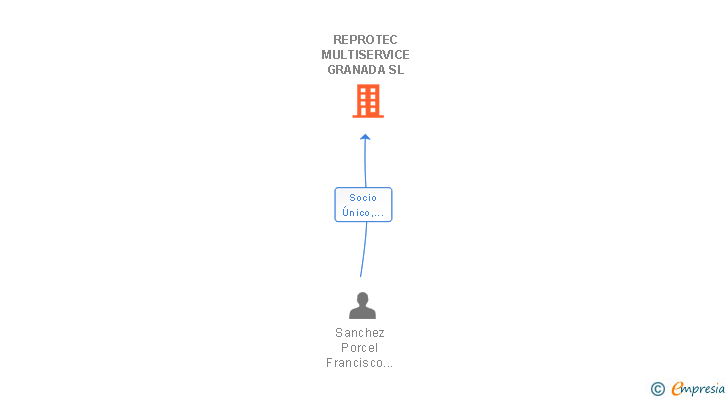 Vinculaciones societarias de REPROTEC MULTISERVICE GRANADA SL