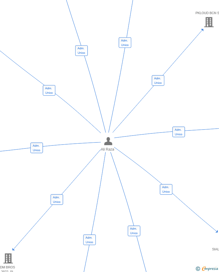Vinculaciones societarias de ALY BUILDERS 2025 SL