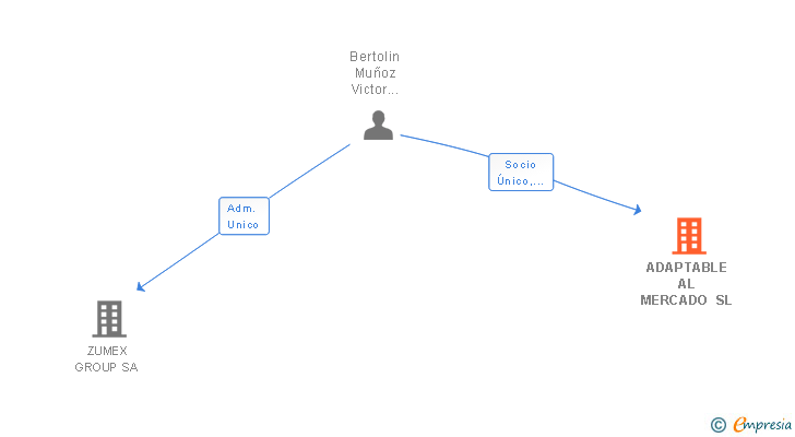 Vinculaciones societarias de BERTIA MANAGEMENT SL