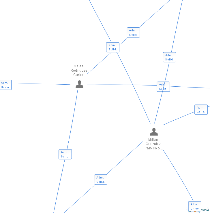 Vinculaciones societarias de PARKING LOS CARMENES SL (EXTINGUIDA)