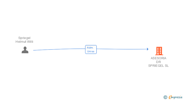 Vinculaciones societarias de ASESORIA DR SPRIEGEL SL