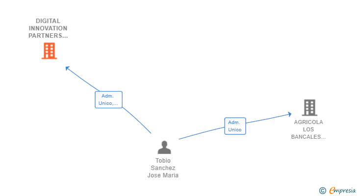 Vinculaciones societarias de DIGITAL INNOVATION PARTNERS SL