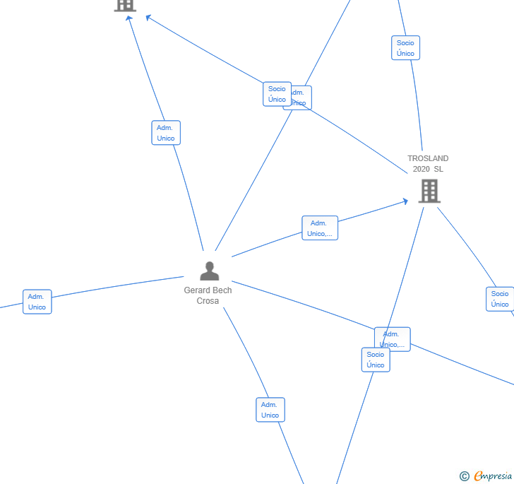 Vinculaciones societarias de THE PRO GIRONA SL