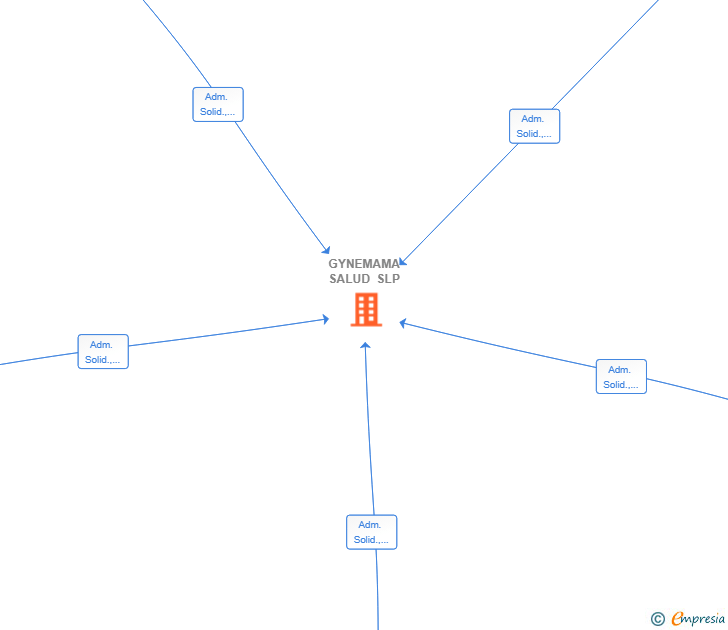 Vinculaciones societarias de GYNEMAMA SALUD SLP