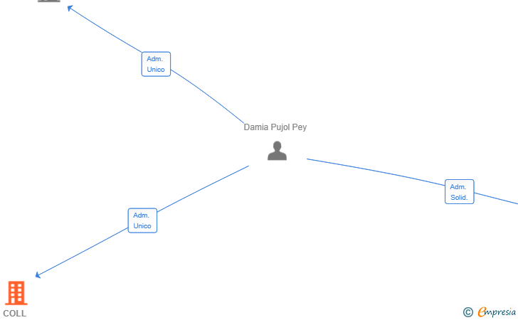Vinculaciones societarias de COLL D'AUS SL
