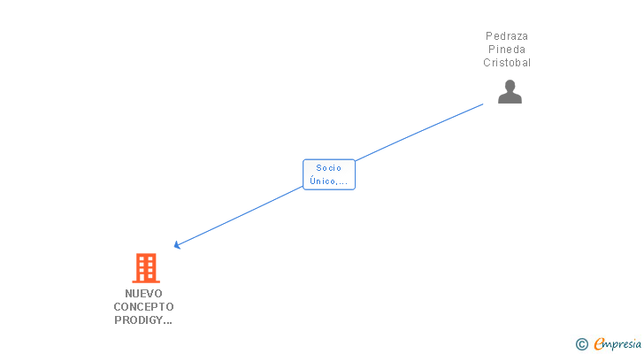 Vinculaciones societarias de NUEVO CONCEPTO PRODIGY NETWORK SL