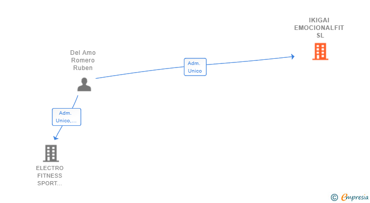 Vinculaciones societarias de IKIGAI EMOCIONALFIT SL