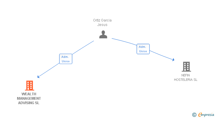 Vinculaciones societarias de WEALTH MANAGEMENT ADVISING SL