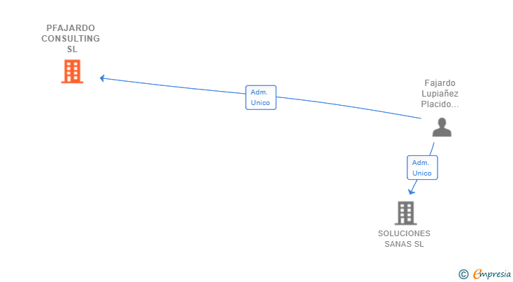 Vinculaciones societarias de PFAJARDO CONSULTING SL