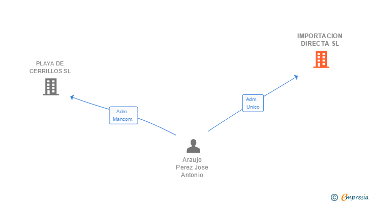 Vinculaciones societarias de IMPORTACION DIRECTA SL