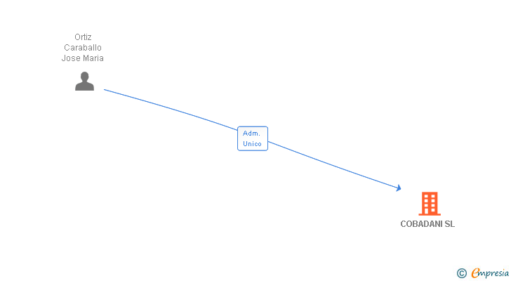 Vinculaciones societarias de COBADANI SL
