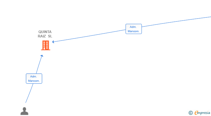 Vinculaciones societarias de QUINTA RAIZ SL
