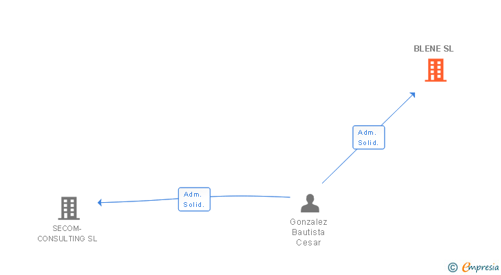 Vinculaciones societarias de BLENE SL (EXTINGUIDA)