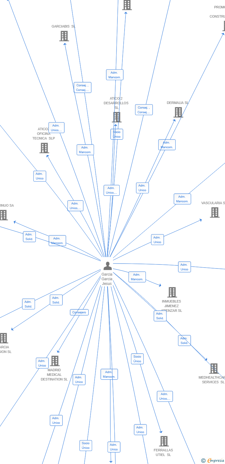 Vinculaciones societarias de SOFTEAGLE INTERNET SL