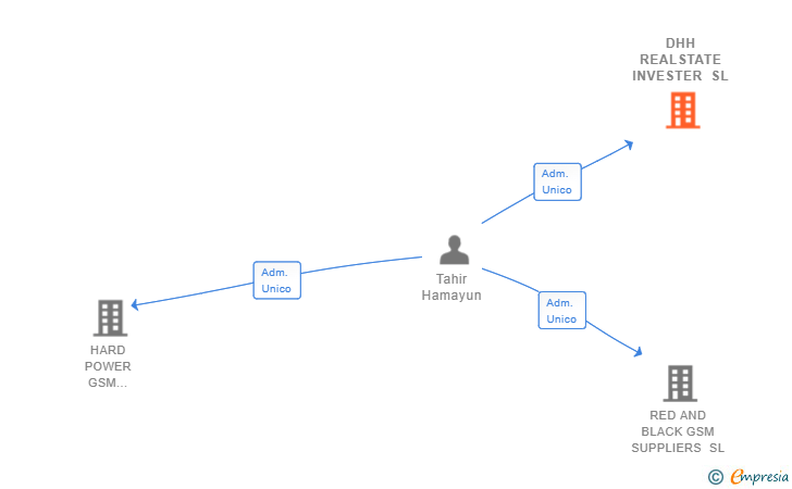 Vinculaciones societarias de DHH REALSTATE INVESTER SL