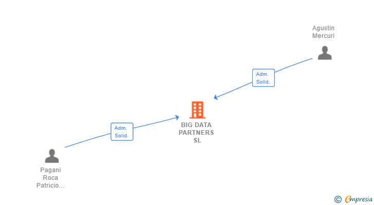 Vinculaciones societarias de BIG DATA PARTNERS SL