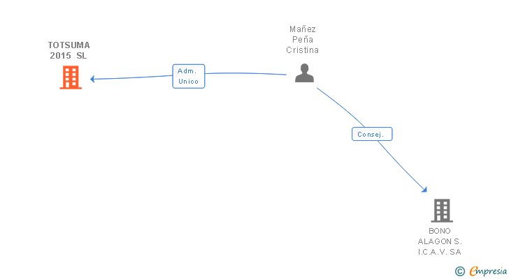 Vinculaciones societarias de TOTSUMA 2015 SL