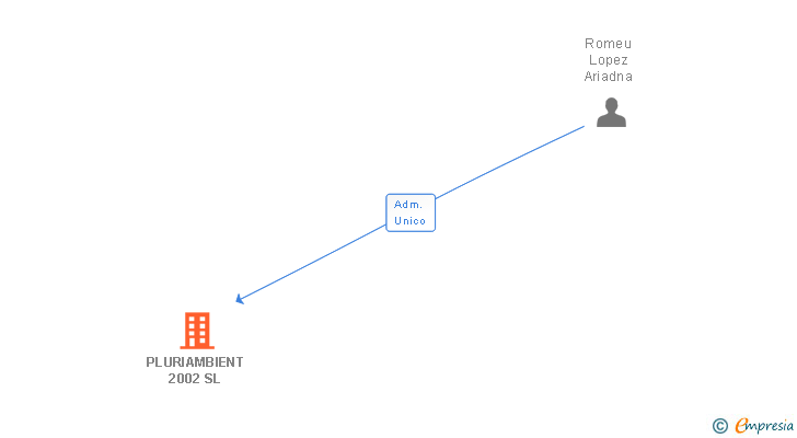 Vinculaciones societarias de PLURIAMBIENT 2002 SL