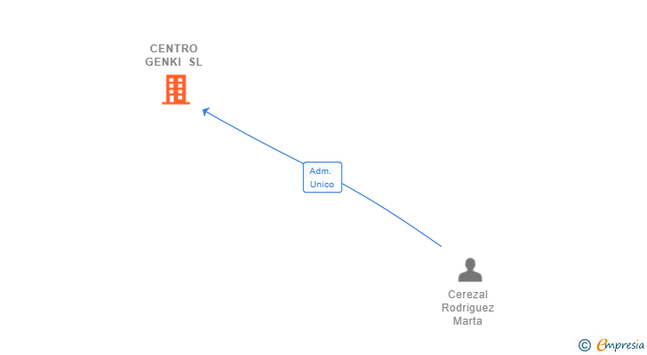 Vinculaciones societarias de CENTRO GENKI SL