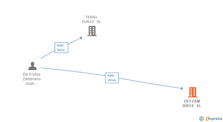 Vinculaciones societarias de DEFZAM BROS SL